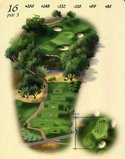 hole 16 layout