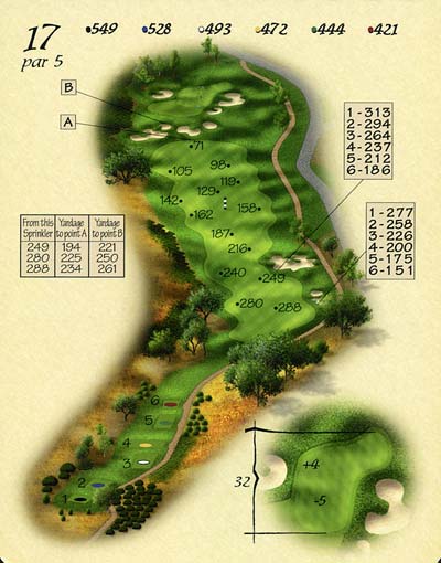 hole 17 layout