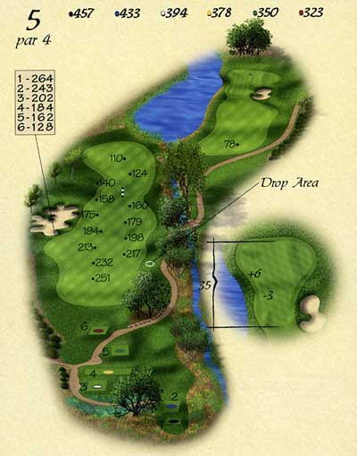 hole 5 layout