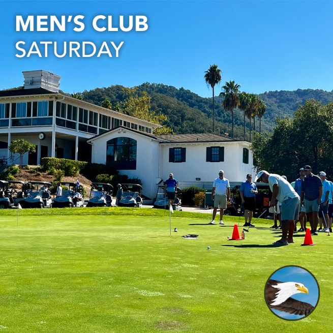 Saturday Men's Club Store Item flyer